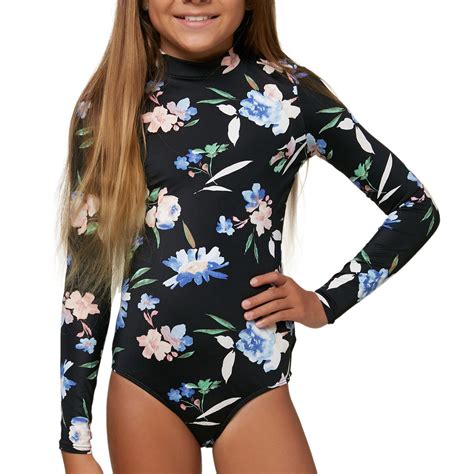 Oneill Girls Seabright Long Sleeve Surf Suit Sun And Ski Sports
