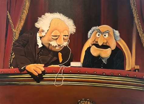 Statler Und Waldorf Statler Und Waldorf Pop Art Kunstatelier