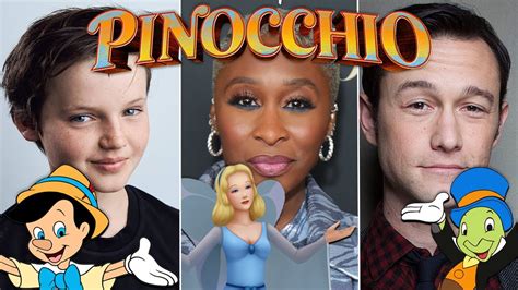 Disney Pinocchio Live Action Full Cast Announced Youtube
