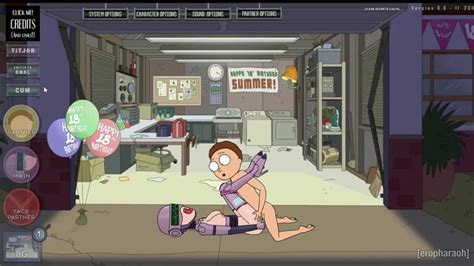 Rick And Morty Sex Game Summers Birthday By Eropharaoh