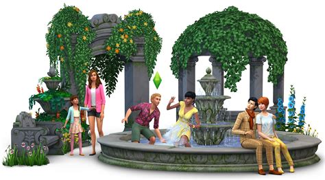 The Sims 4 Romantic Garden Stuff New Game Render Simsvip