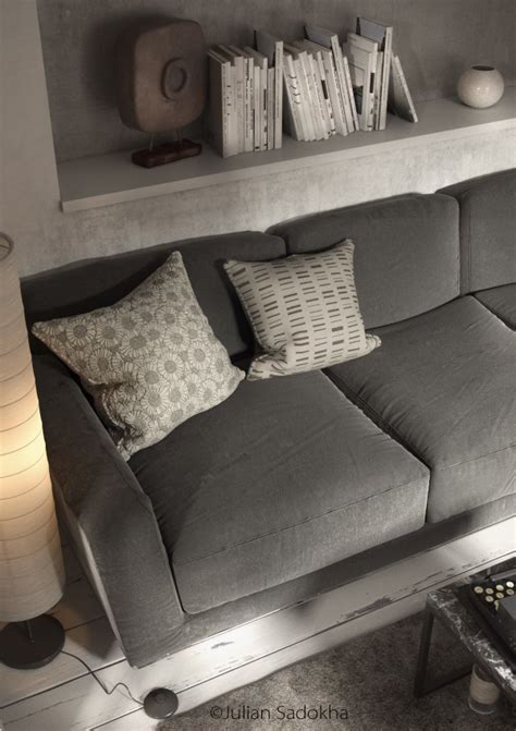 A Cool Grey Interior For A Free Spirit