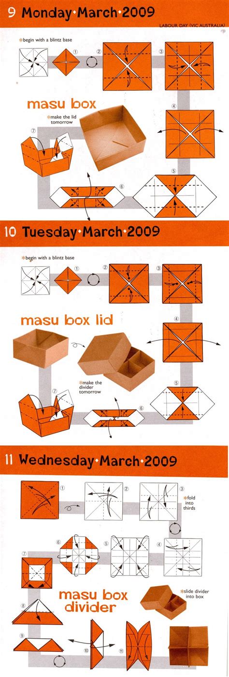 Masu Box Origami Box Origami Box Diy Origami Instructions