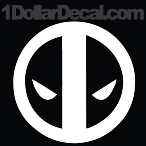 Deadpool Car Decal Vinyl Decal Deadpool Window Decal