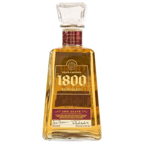 Tequila Jose Cuervo 1800 Reposado Botella 750ml Plazavea Supermercado