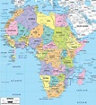 Political map of Africa - Map Pictures