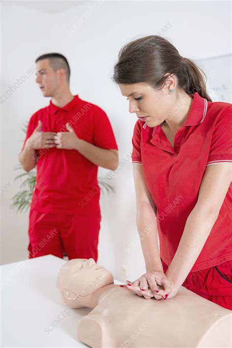 Cardiopulmonary Resuscitation Training Stock Image F0244633