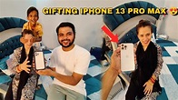 Gifting My Wife Iphone 13 pro Max 😍 She Almost Cried 🥲 - YouTube