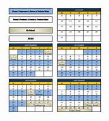 Pictures of Rotating Schedule Template