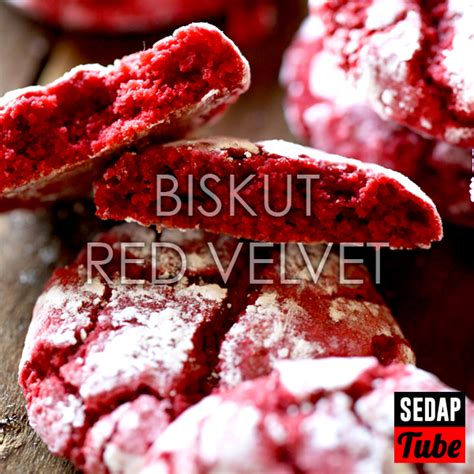 Featured in 4 easy cookies to leave santa. Resepi Biskut Red Velvet | Sedap Tube