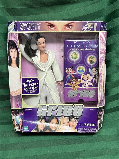 Rare Spice Girls Sporty Spice Viva Forever Doll 1999 By Hasbro