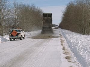 The resin soaks into the dusty sandy dirt/gravel road base and nicely controls dust. Gravel Roads | Wetaskiwin County, AB - Official Website