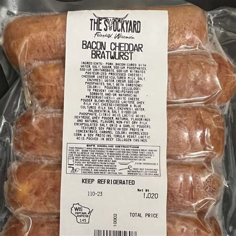 Order Bacon Cheddar Bratwurst