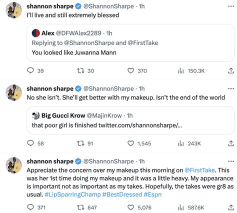Shannon Sharpe Responds To Makeup Memes From Espn Show
