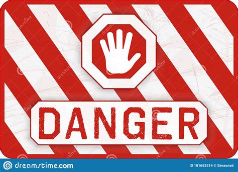 Wallpaper Danger Inflammable Substance With Letters Burning Effect And