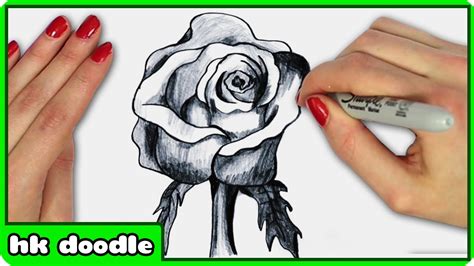 It may seem difficult to achieve but it is actually easier than it appears. How To Draw a Realistic Rose in 3D - Step by Step Drawing ...