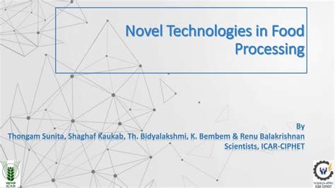 Novel Food Processing Technologiespptx