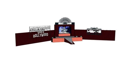 Wwe Wrestlemania 21 Stage Model 3d Warehouse Images And Photos Finder