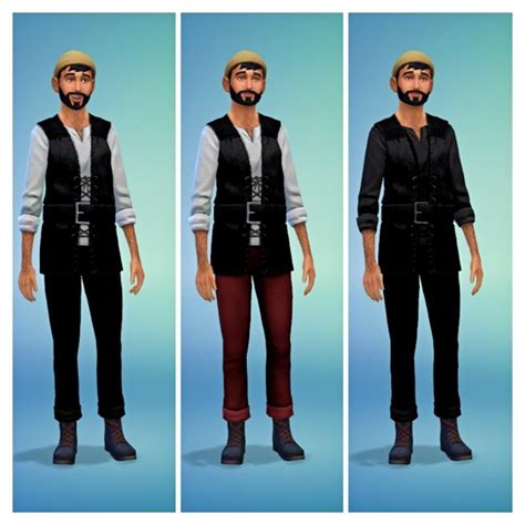 Medieval Peasant Costumes At Simdoughnut Sims 4 Updates