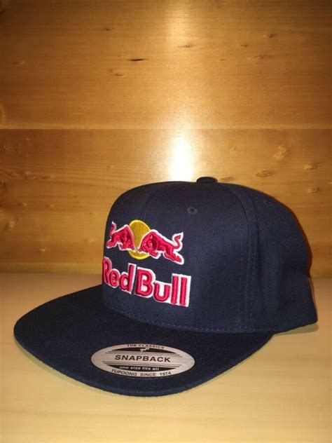 Red Bull Athlete Only Hat Very Rare Navy Yupong Fashion