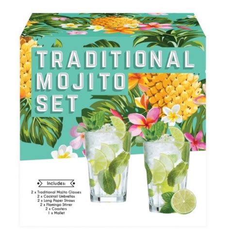 vintage kitchen company mojito cocktail glasses t set pack of 2 5025301623005 ebay
