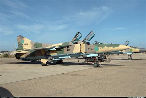 Mikoyan Gurevich Mig 23ub Libya Air Force Aviation Photo 1297183