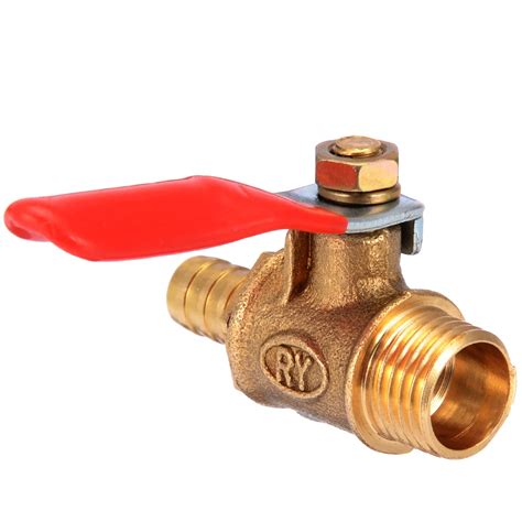 1× Professional 4 Models Brass Ball Valve Lever Handle Male To Male Thread Valves And Manifolds