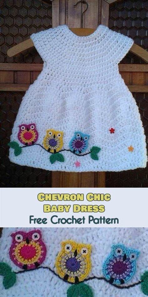 Adorable Chevron Chic Baby Dresses Free Crochet Patterns Artofit