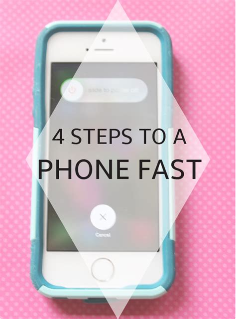 4 Steps To A Phone Fast By Ginaalyse Need Motivation Blog Tips