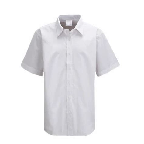 White Half Sleeves School Uniform Shirt Rs 160 Piece Guptas Uniforms