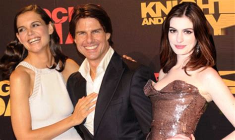 Tom Cruise And Katie Holmes To Snub Oscars After Anne Hathaway Makes Bad Impression Daily Mail