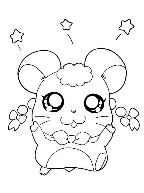 Bom Hamster Para Colorir Imprimir E Desenhar Colorir Me