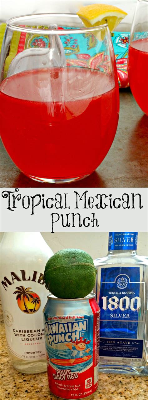 Introducing a fruity element, like black currant jam and fresh blackberries, brings out the sweeter side of tequila. Tropical Mexican Punch ~ A fruity adult beverage that transports you to a Mexican beach. ~ The ...