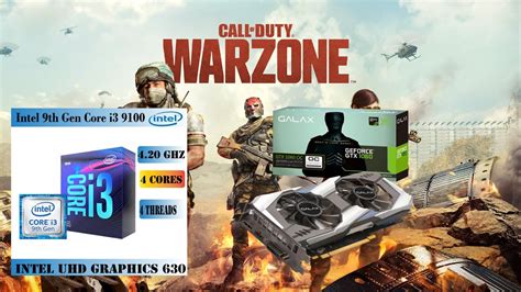 Gtx 1060 6gb Call Of Duty Warzone Intel I3 9100 Fps Test 2021 Youtube