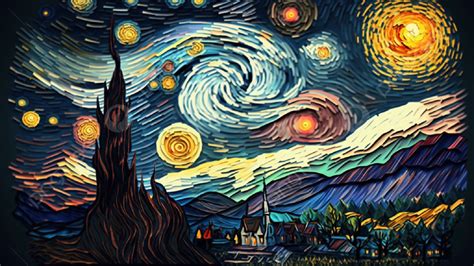 H Nh N N Y Sao Van Gogh N N Tr U T Ng B U Tr I Y Sao Van Gogh