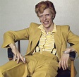 David Bowie in Mustard Yellow Suit, Photograph by Terry O'Neill in 1974 ...