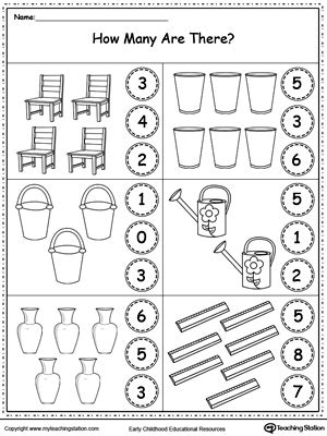 Count the Objects in Each Group | MyTeachingStation.com