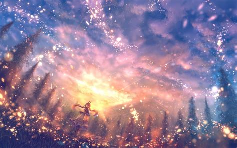 Beautiful Anime Landscape Wallpapers Top Free Beautiful Anime