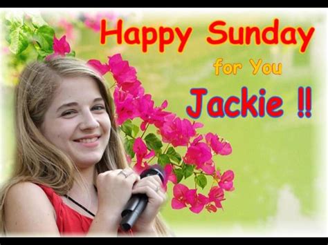 Jackie Evancho Americas Got Talent Happy Sunday Jacqueline Singer