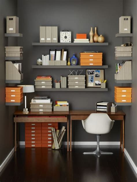 In this post, i offer a few practical tips to help you organize a home office. How To Organize Your Home Office: 54 Smart Ideas - DigsDigs