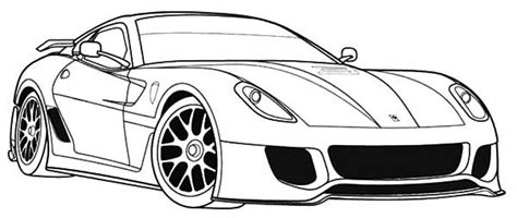 Pypus is now on the social networks, follow him and get latest free coloring pages and much more. Ferrari 599 Cars Full Of Speed Coloring Pages : Kids Play ...