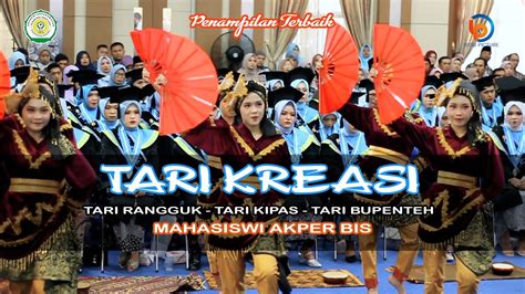 tari kreasi mahasiswi akper bis sungai penuh youtube