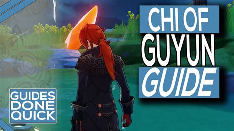 Genshin Impact The Chi Of Guyun Side Quest Guide Youtube