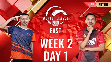 Viet W2d1 Pmwl East League Play Pubg Mobile World League Season
