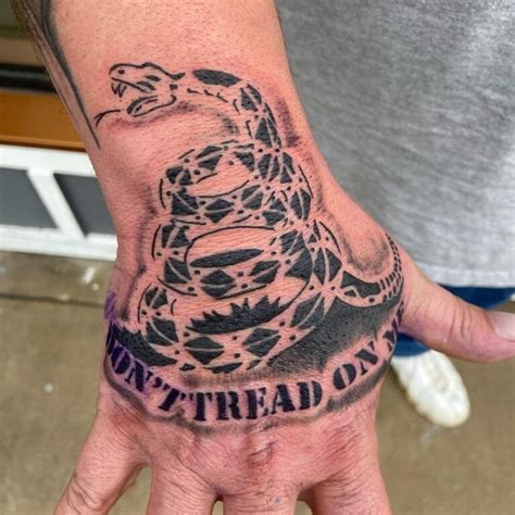 101 Best Dont Tread On Me Tattoo Ideas Youll Have To See To Believe