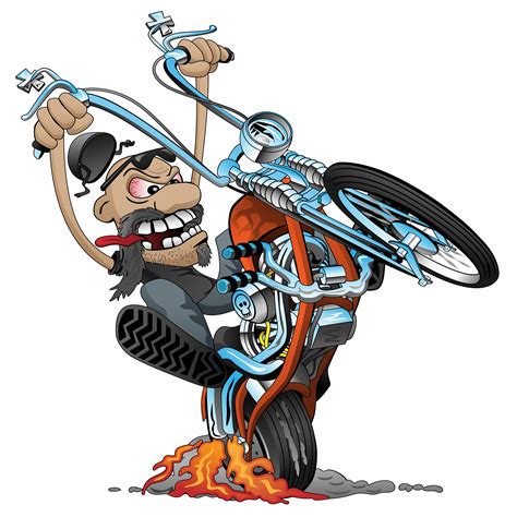 Cartoon Motorcycle Logo Design Motorcycle You