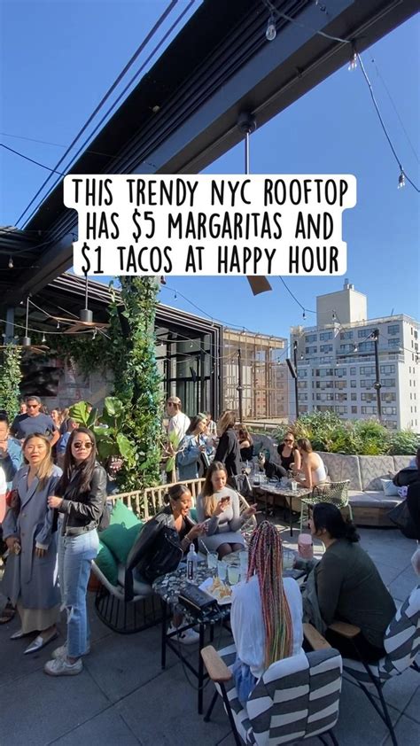 This Trendy Nyc Rooftop Bar Has An Amazing Happy Hour Deal The Ready