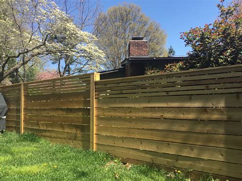 Beautiful Horizontal Board Fence Designs Fence Design Outdoor