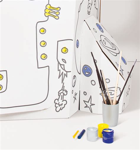 Fișe didactice · planșe de colorat · idei practice pentru preșcolari · puzzle cu diferite imagini · filmulețe video pentru preșcolari · materiale didactice . Casuta de joaca de colorat "Racheta"