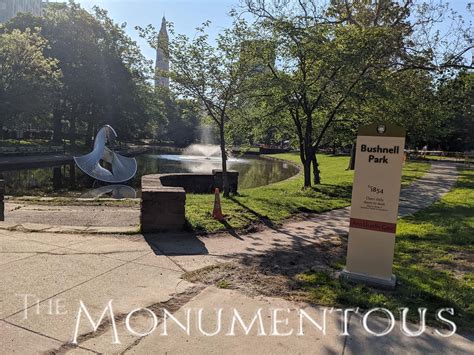 Modern Monuments Charles Perry Establishes Harmony In Bushnell Park